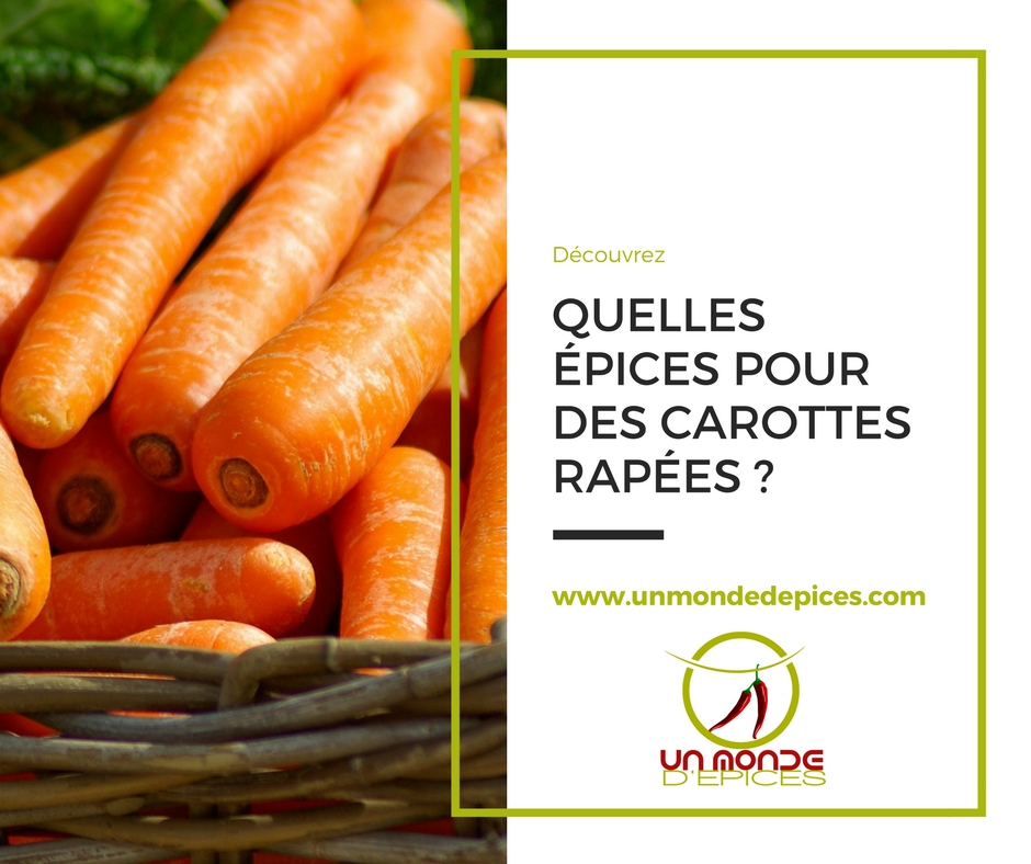 Épices pour carottes rapées