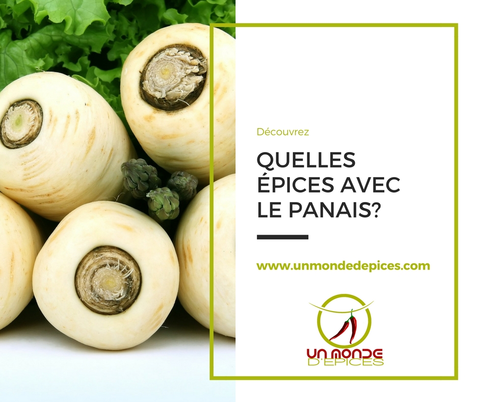 Quelles épices avec le panais ?