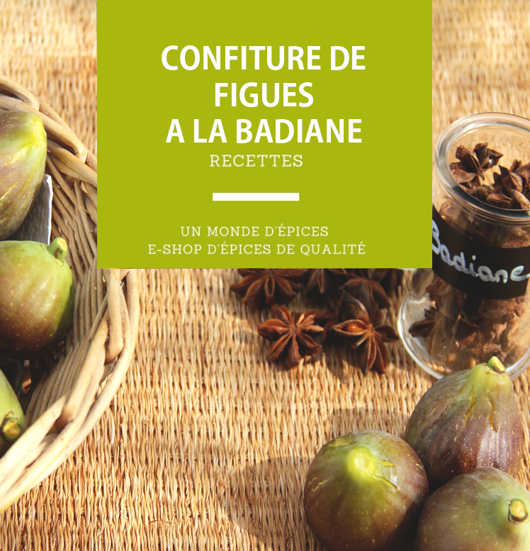 Confiture de figues à la badiane