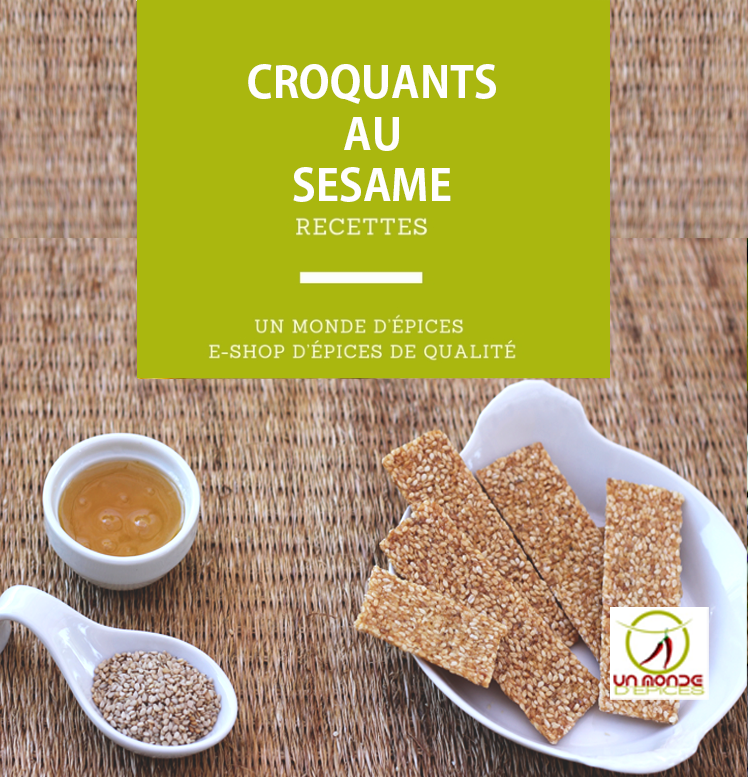 Croquants au sésame