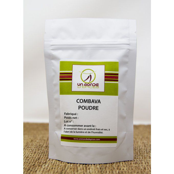 combava poudre_sachet_un monde d'épices