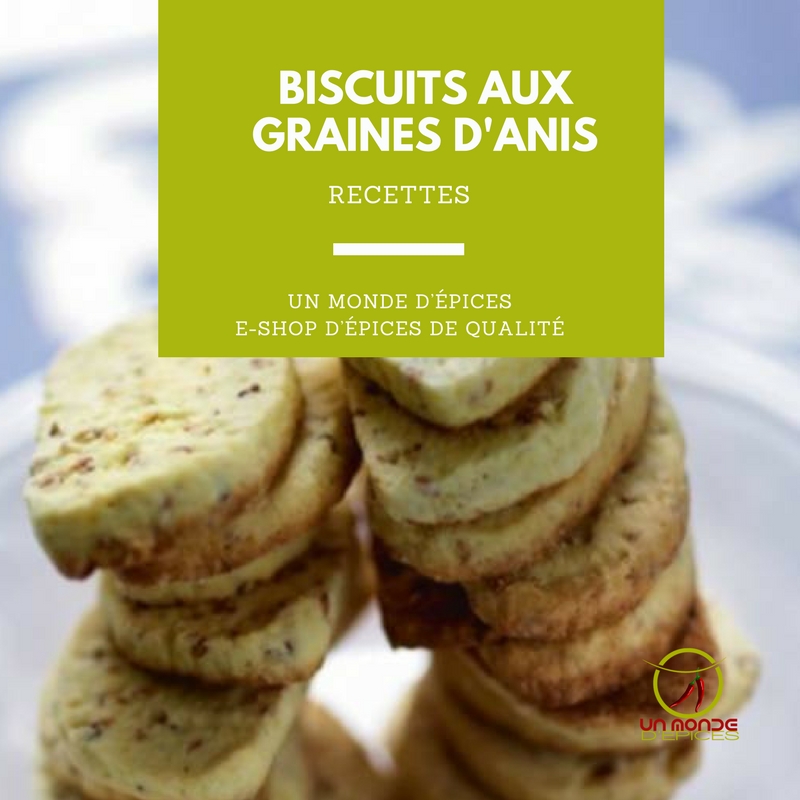 Recettes biscuits aux graines d'anis