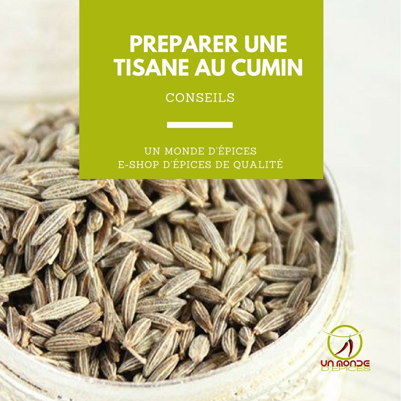 Faire tisane au cumin